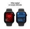 Apple Watch Series 11 GPS+Cellular koperta 42 mm z aluminium w kolorze gwiezdnej szarości, pasek sportowy w kolorze czarnym - rozmiar M/L
